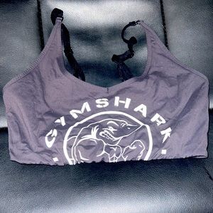 Black Gymshark Legacy sports bra